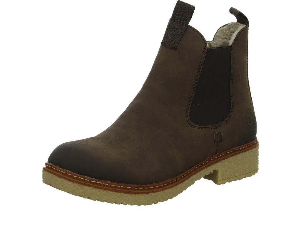 Rieker Damen Stiefelette warm Z5050-25 Z5050 tabak F (normal)