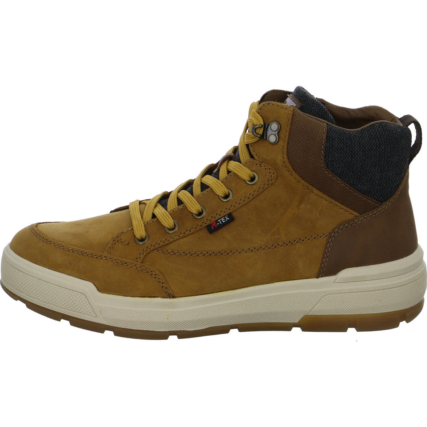 Rieker Herren Schnürstiefel warm U0074-68 U0074 butterscotch/nuss/anthrazit G 1/2 (weit)