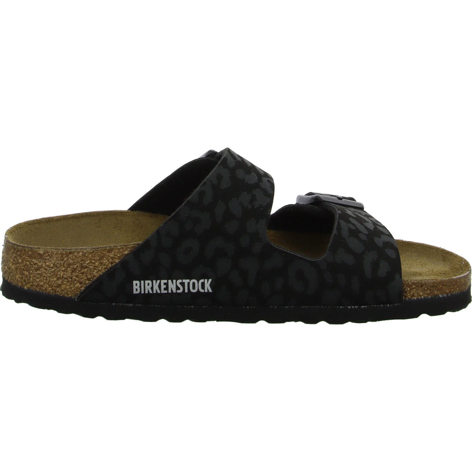 Element 7 von 8 (Bild) – BIRKENSTOCK Pantoletten 1030563 Arizona leo black schmal