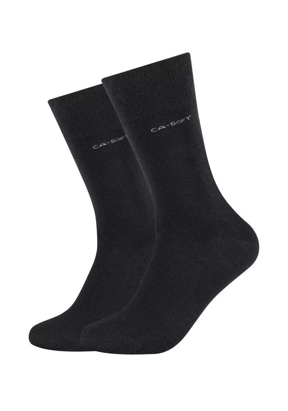 camano Socken lang 000003642/0005 Unisex ca-soft Socks 2p black