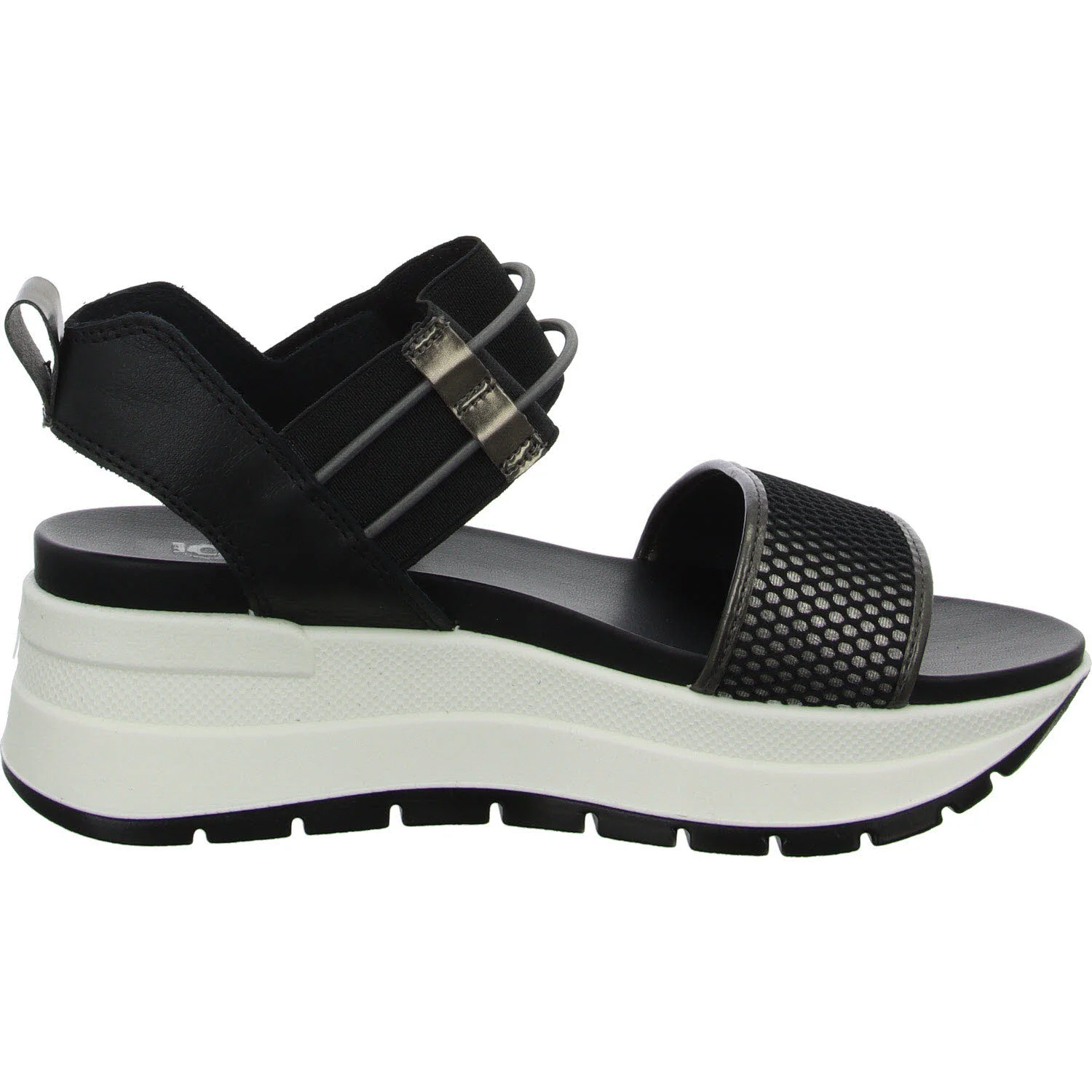 IGI&Co Damen Sandalen 7677500/57359 D.SIRENA nero/nero-c.fuc normal