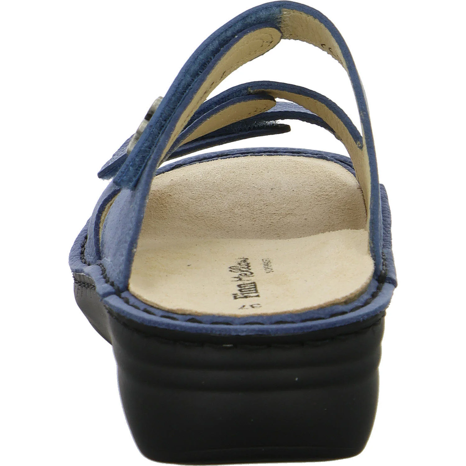 Finn Comfort Damen Pantoletten 02640-834124 Grenada jeans weit