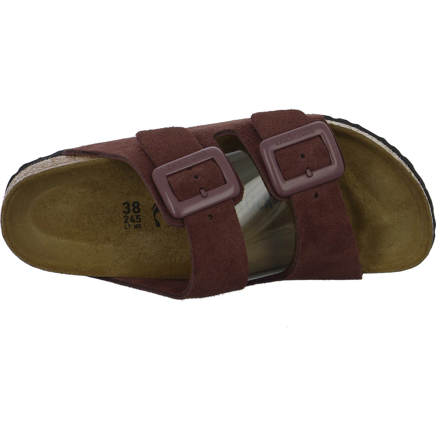 BIRKENSTOCK Pantoletten 1033103 Arizona Cushion Buckle pepper schmal