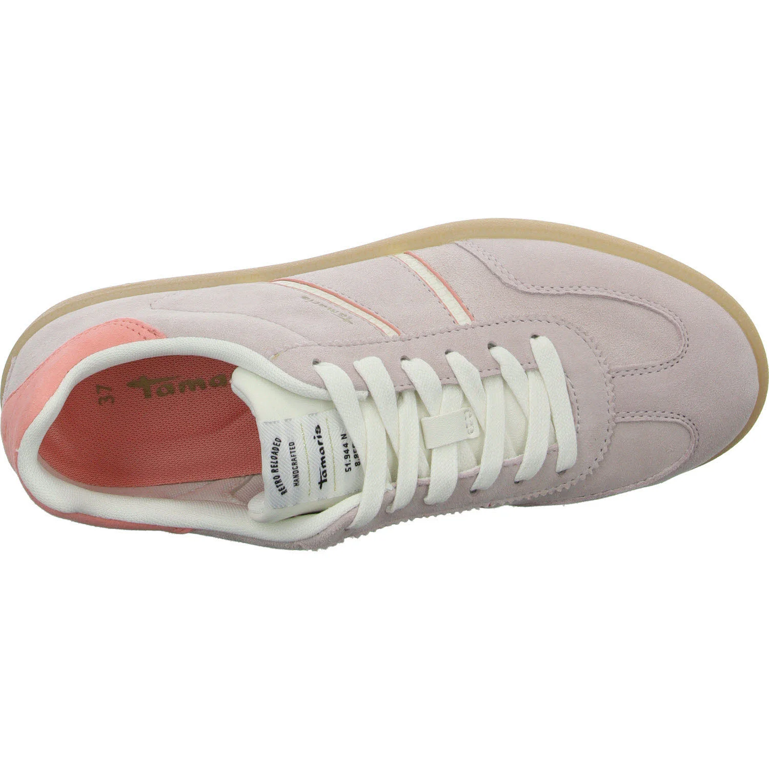 Tamaris Damen Schnürschuhe 1-23624-43/592 1-23624-43 light rose comb normal