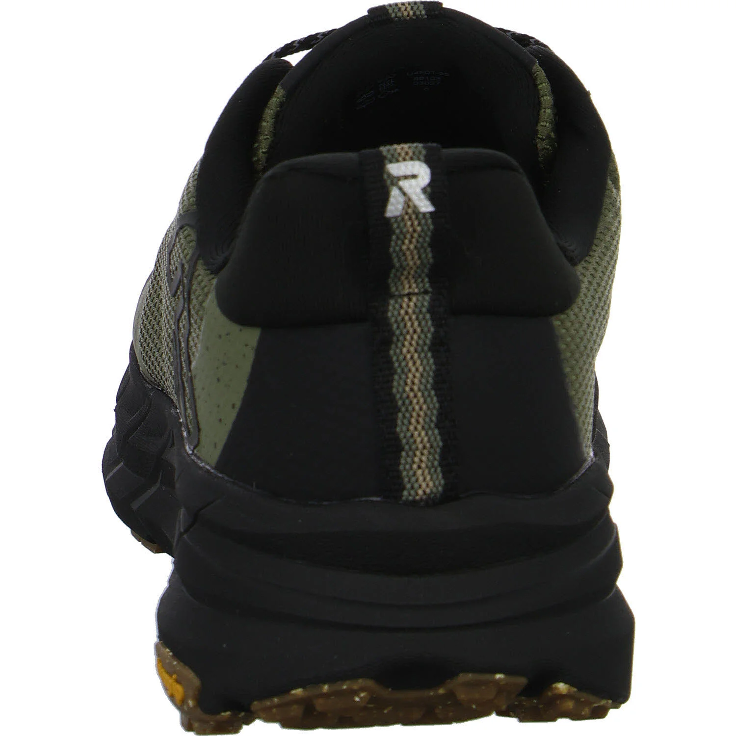 Rieker Herren Schnürschuhe U4501-55 U4501 negro/olive/liane/schwarz G 1/2 (weit)