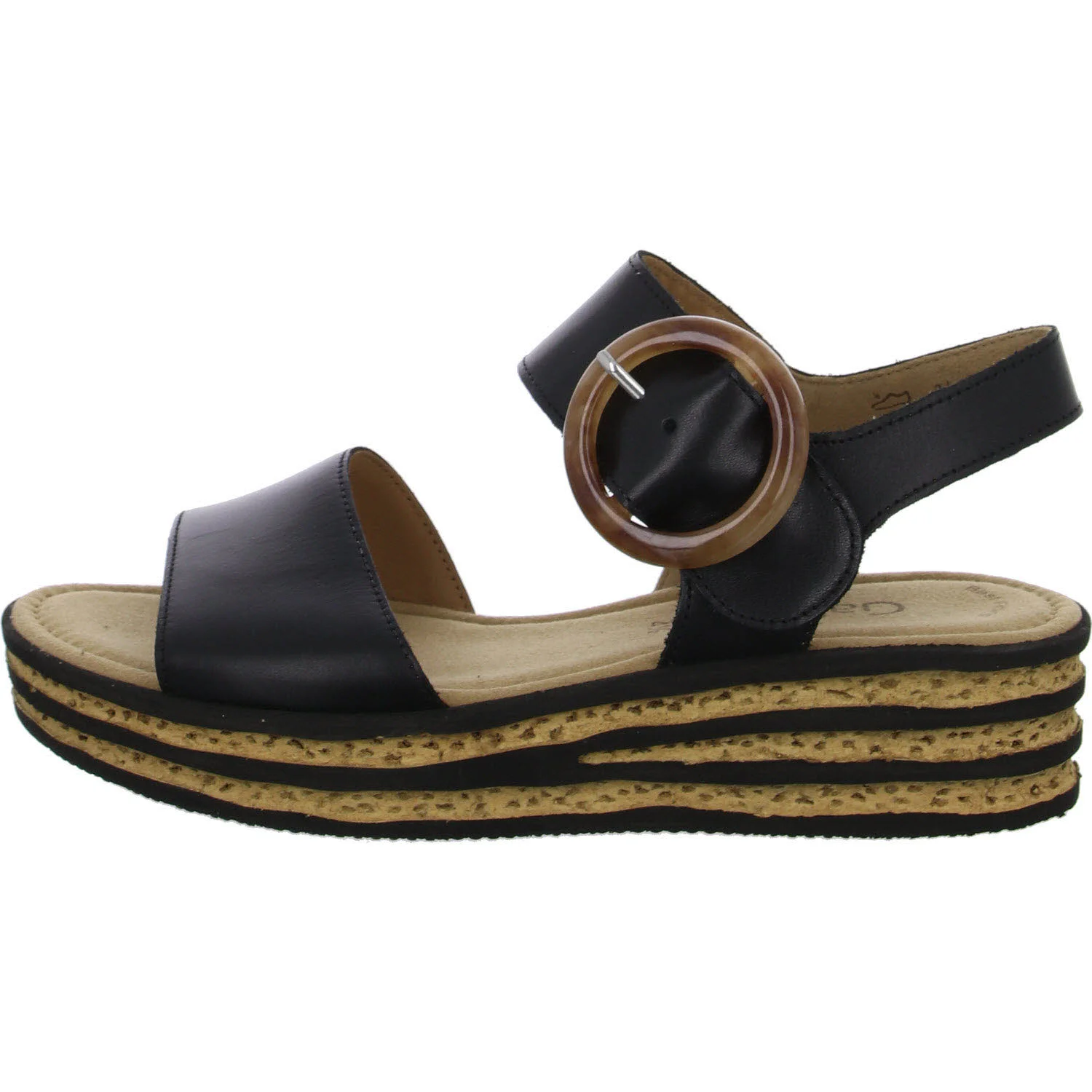 Element 6 von 8 (Bild) – Gabor Damen Sandalen 84.550.27 84.550 schwarz F (schmal/normal)