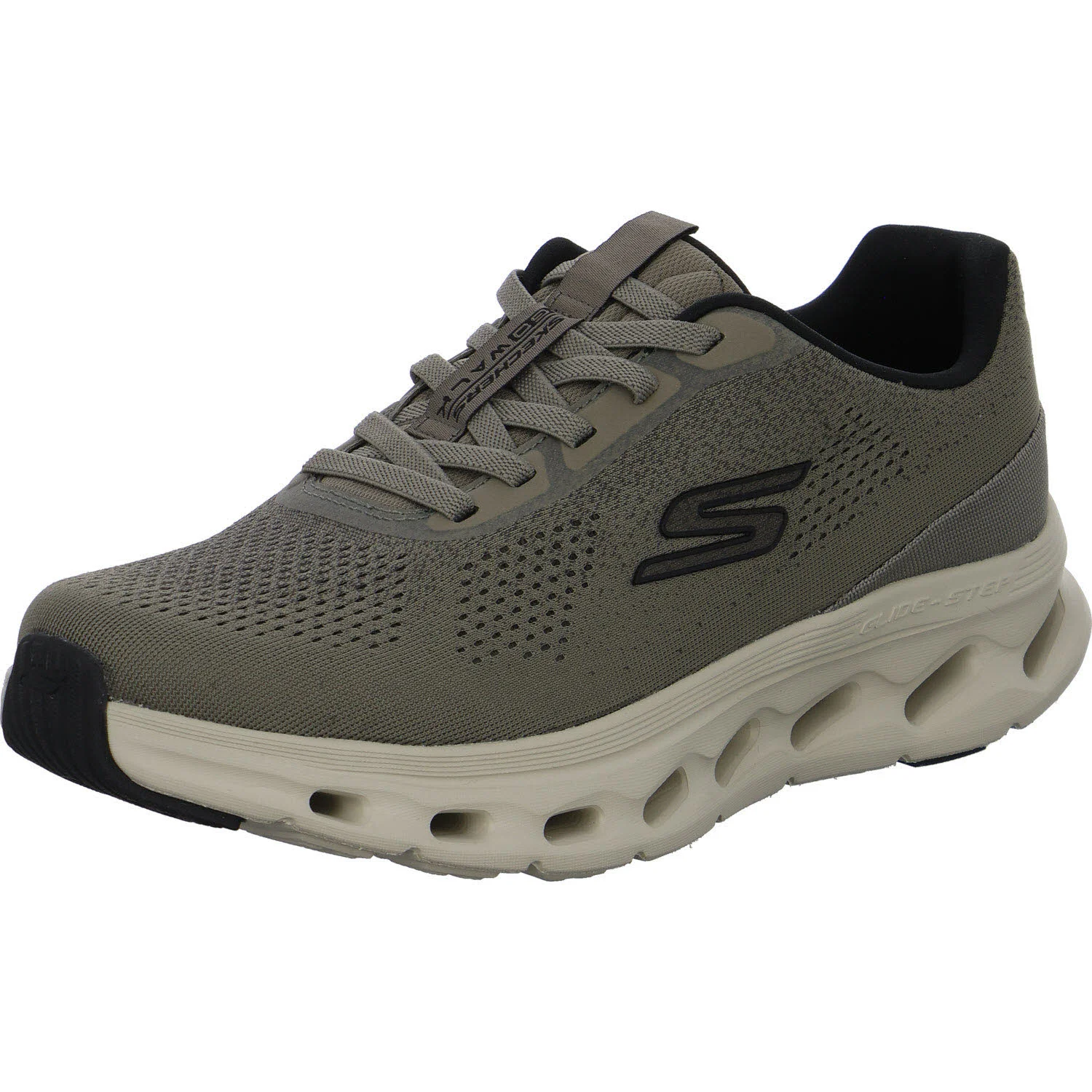 Skechers Herren Slipper 217020 DKTP Glide-Step 2.0 - VIC dark taupe normal