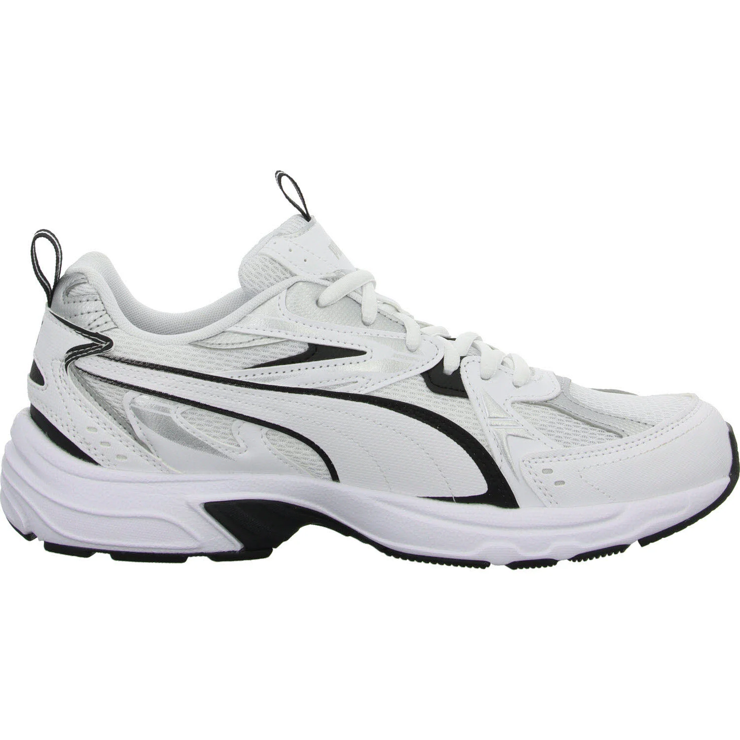 Puma Herren Schnürschuhe 402623/001 MILENIO TECH_ white-puma black-puma silver normal