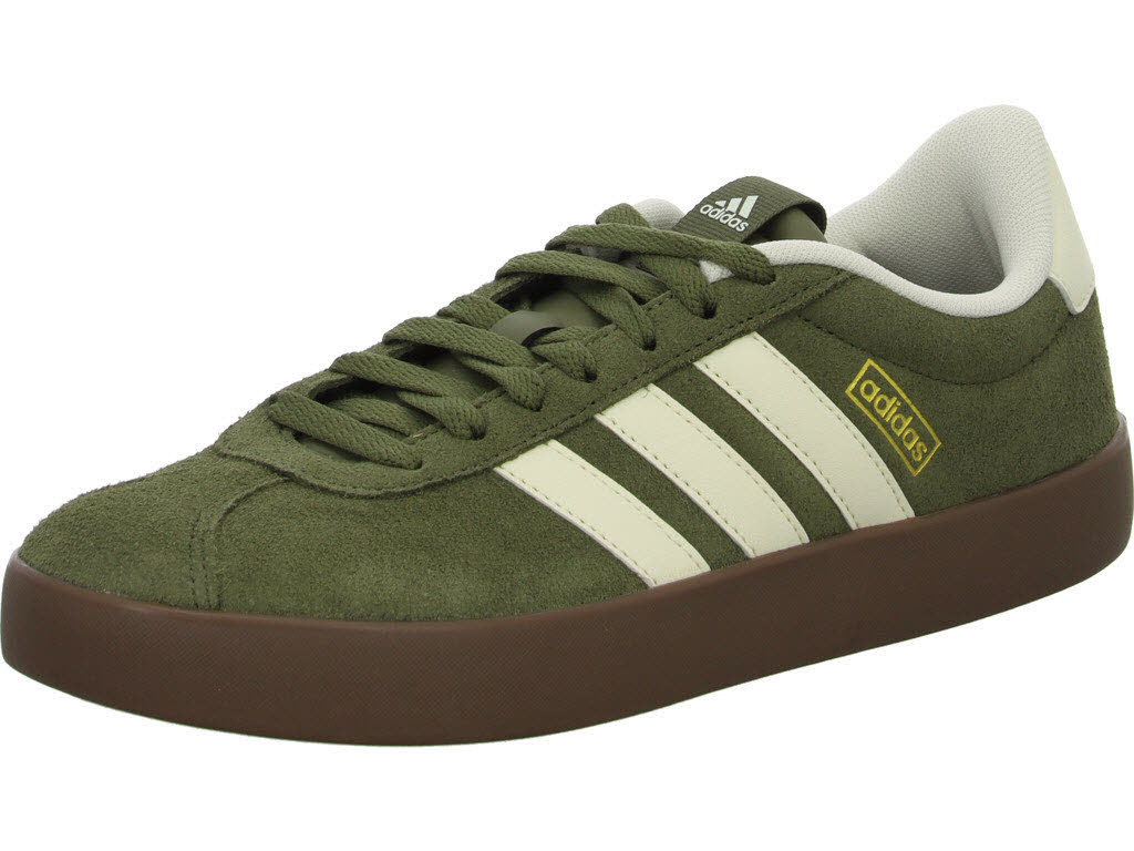 Adidas Herren Schnürschuhe KJ6805/000 VL COURT 3.0 olive strata/cream white normal