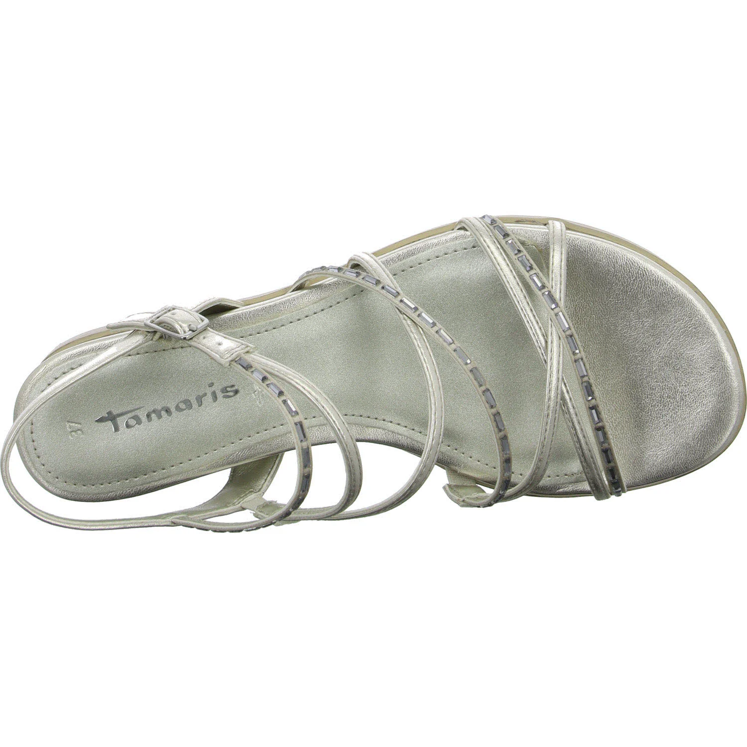 Element 8 von 8 (Bild) – Tamaris Damen Sandalen 1-28103-42/957 1-28103-42 platinum normal