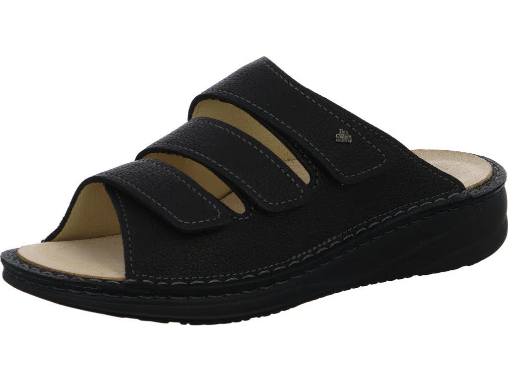 Finn Comfort Pantoletten 01702-813099 Keros schwarz weit