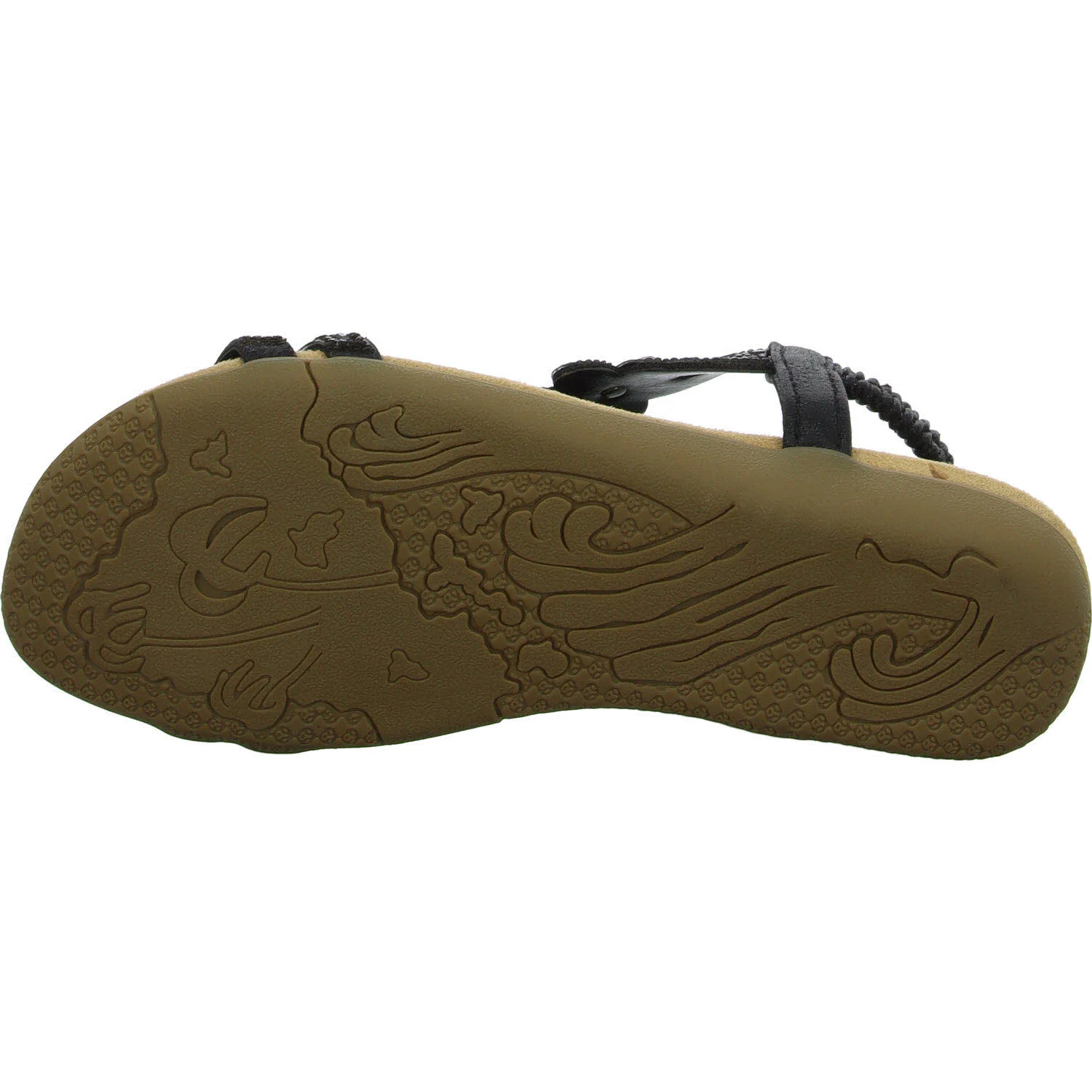2go Fashion Damen Sandalen 8018802-9 8018802 schwarz normal