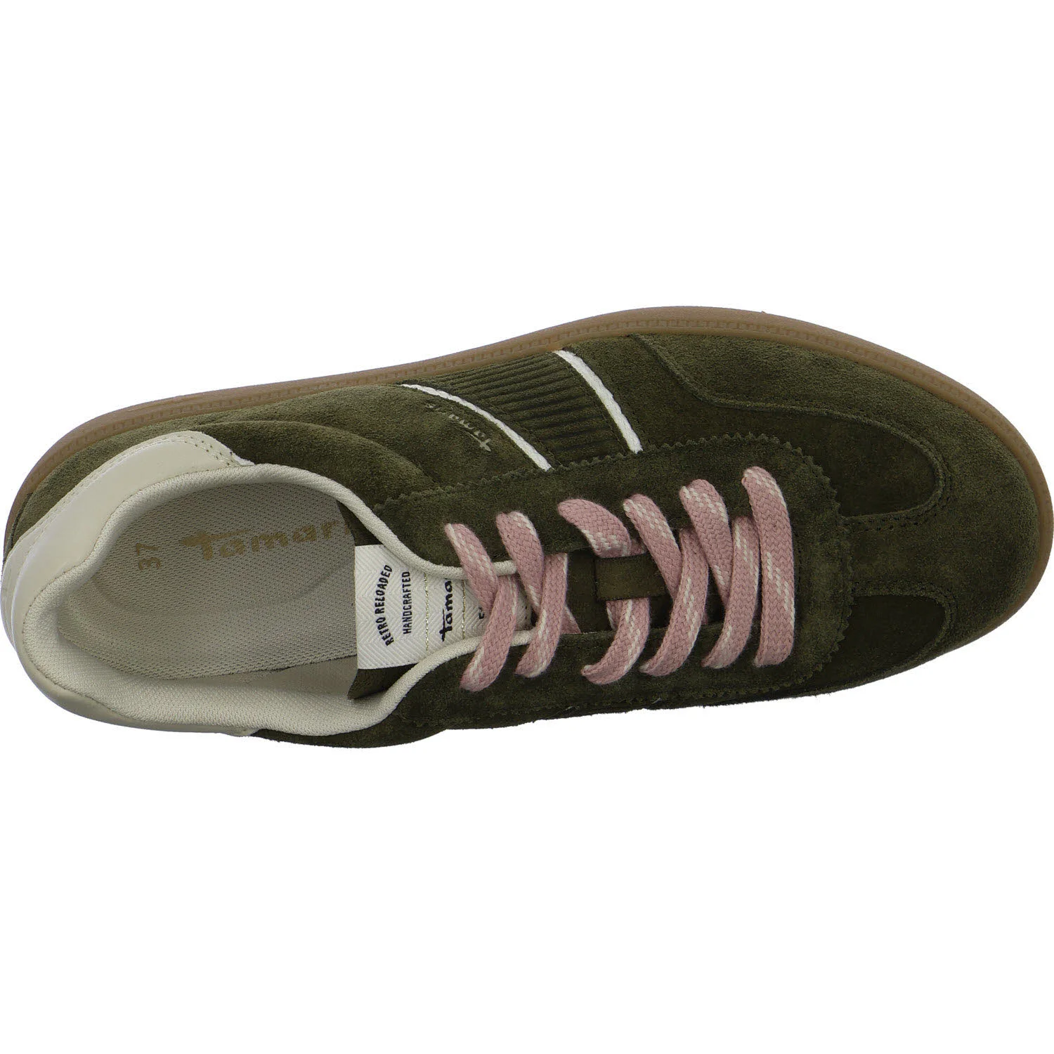 Element 8 von 8 (Bild) – Tamaris Damen Schnürschuhe 1-23624-43/722 1-23624-43 olive normal