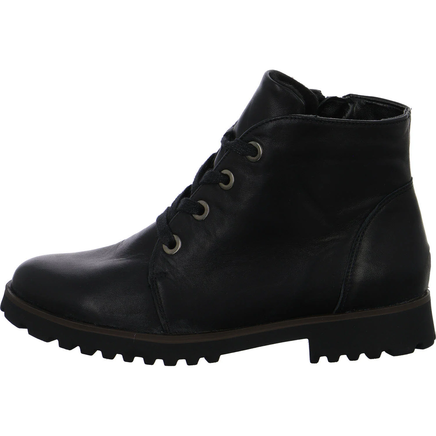 Waldläufer Damen Schnürstiefel 772804-144/001 H-Elisa schwarz H (weit)