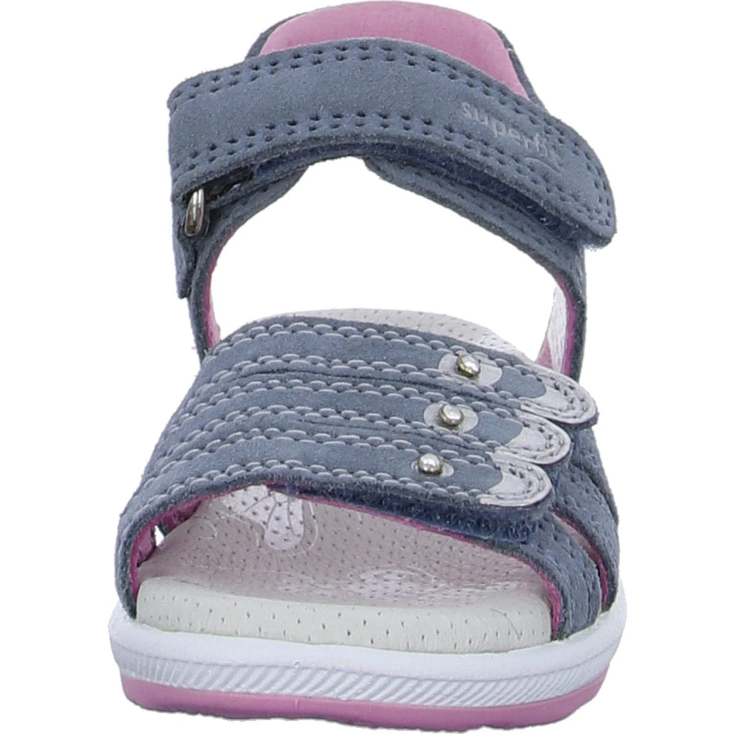 Element 3 von 8 (Bild) – Superfit Kinder Sandalen 1-006137-8020 Emily blau/rosa WMS mittel