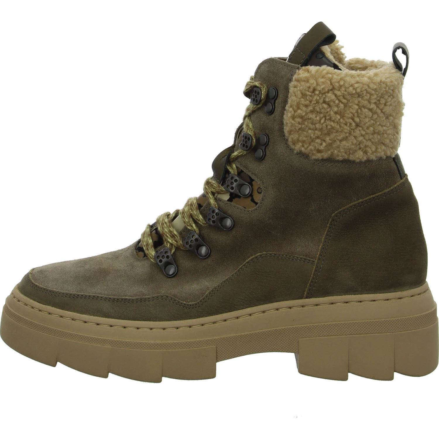 Element 6 von 8 (Bild) – Waldläufer Damen Schnürstiefel warm 977806-500/344 H-Saiga schlamm motta taupe H (weit)