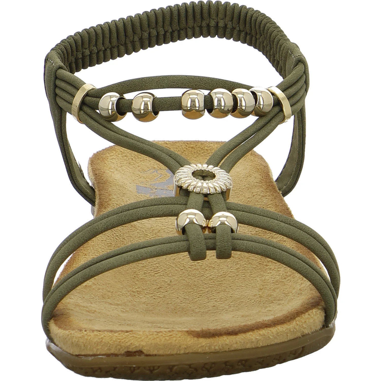 2go Fashion Damen Sandalen 8018843-77 8018843 oliv normal