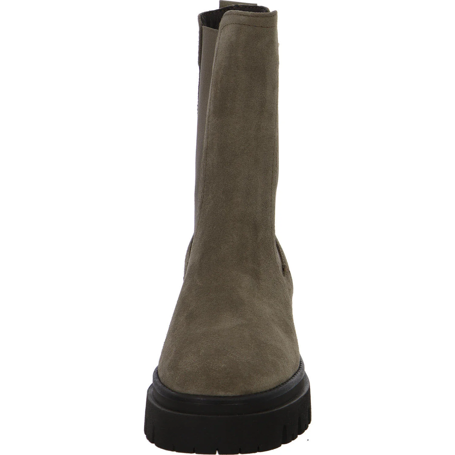 Element 3 von 8 (Bild) – Tamaris Damen Stiefeletten 1-25992-41-378 1-25992-41 taupe suede normal