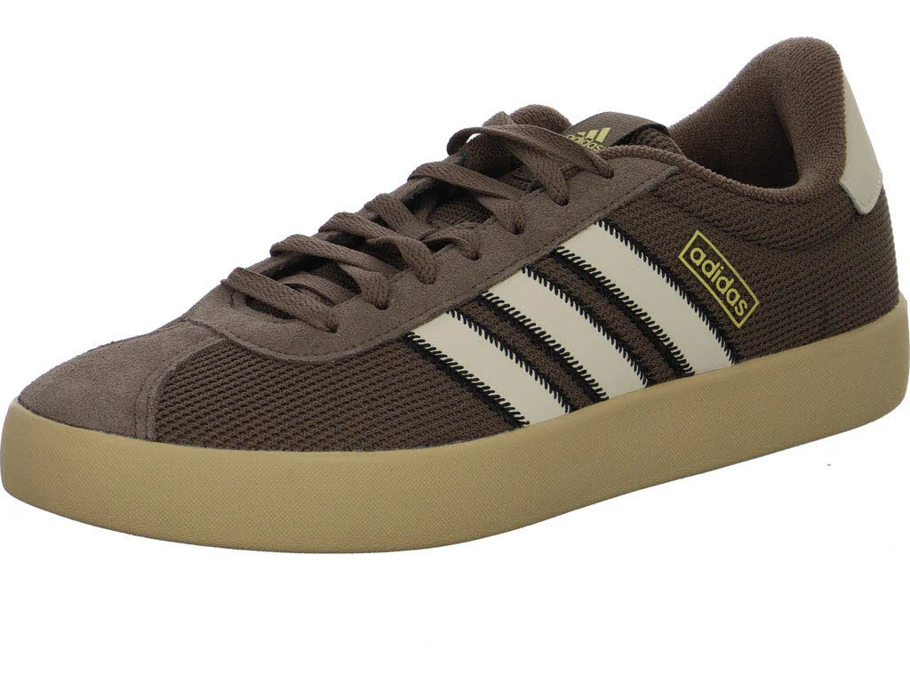 Adidas Herren Schnürschuhe KI2128/000 VL COURT 3.0 earth strata/Crystal Linen/magic beige normal