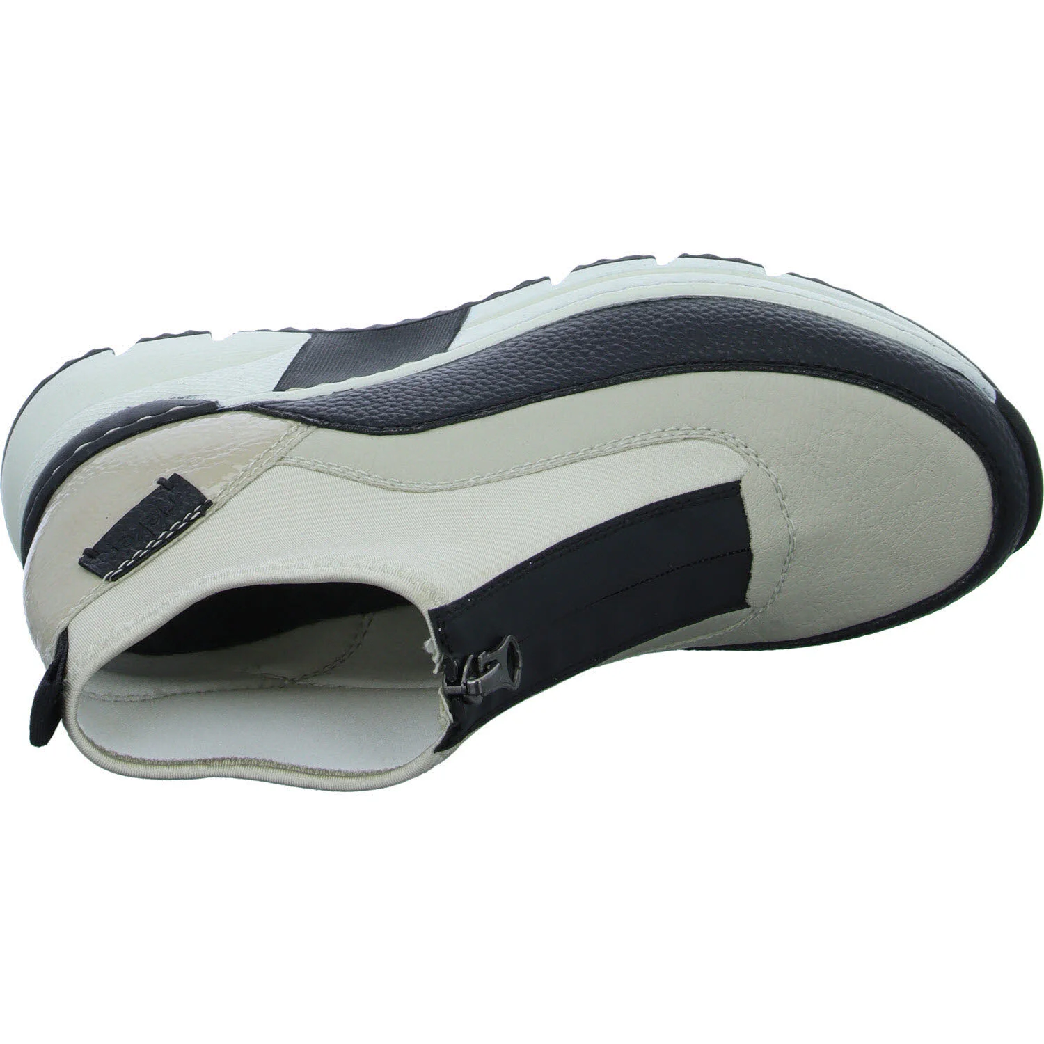 Element 8 von 8 (Bild) – Rieker Damen Stiefeletten N6352-60 N6352 schwarz/crema/cliff/perlcreme G (weit)