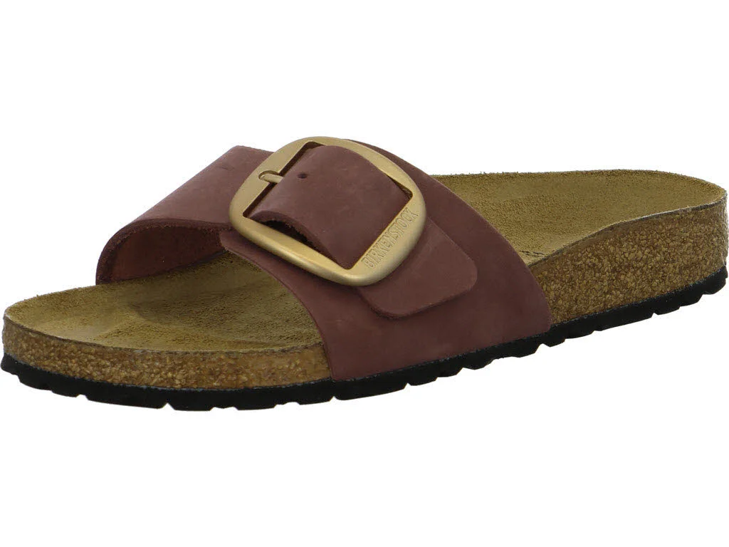 BIRKENSTOCK Pantoletten 1033145 Madrid Big Buckle pepper schmal