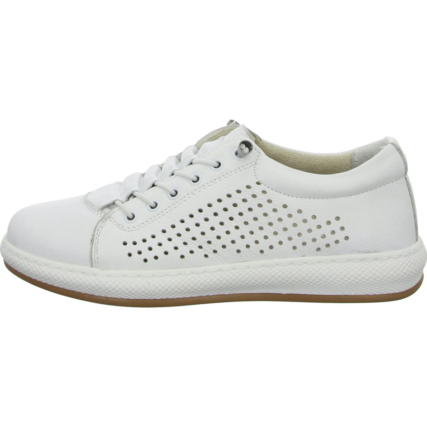 Andrea Conti Damen Slipper 0671000/1179 0671000 weiß/weiß normal