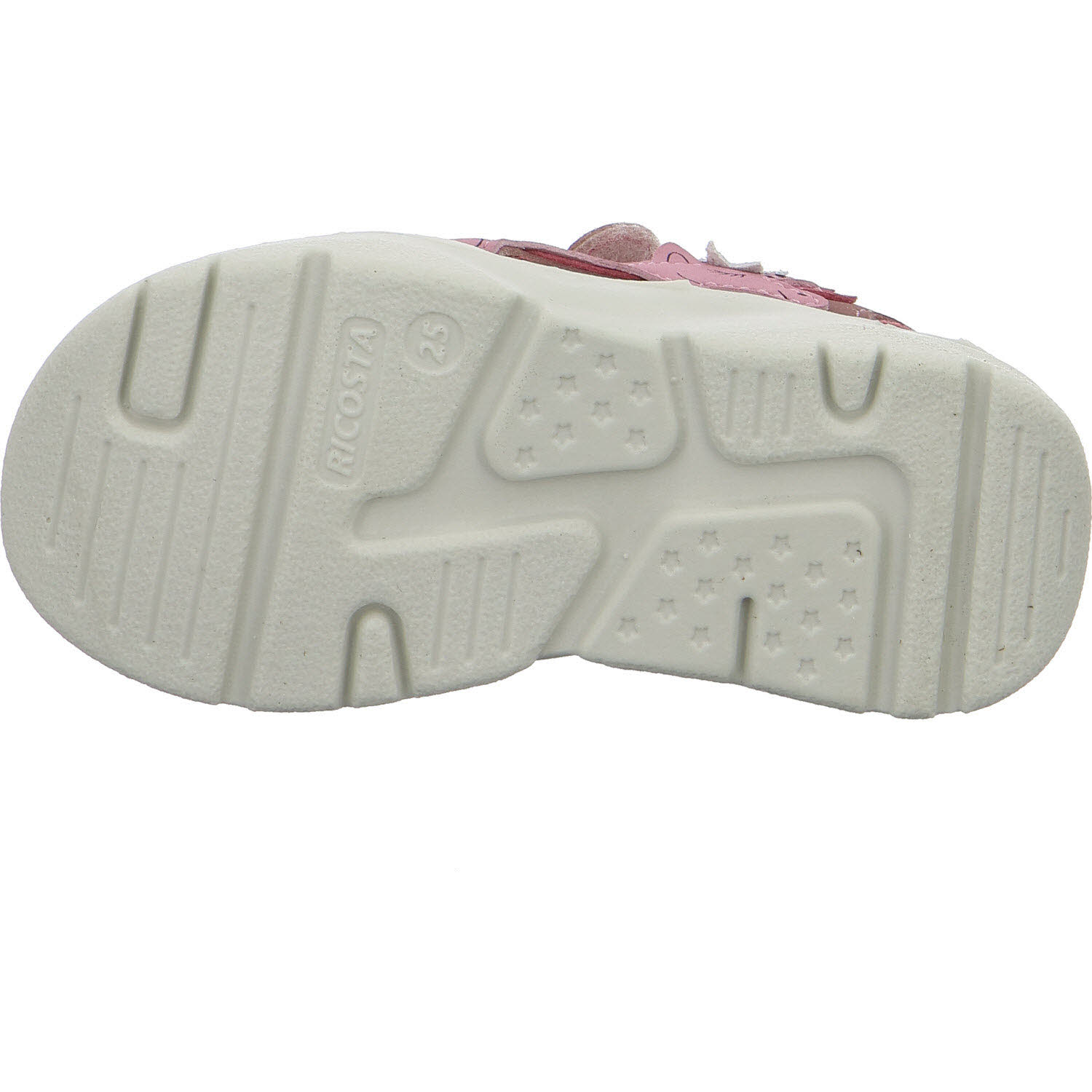Ricosta Kinder Sandalen 50 6702400/320 Uni sucre/rosewood WMS mittel