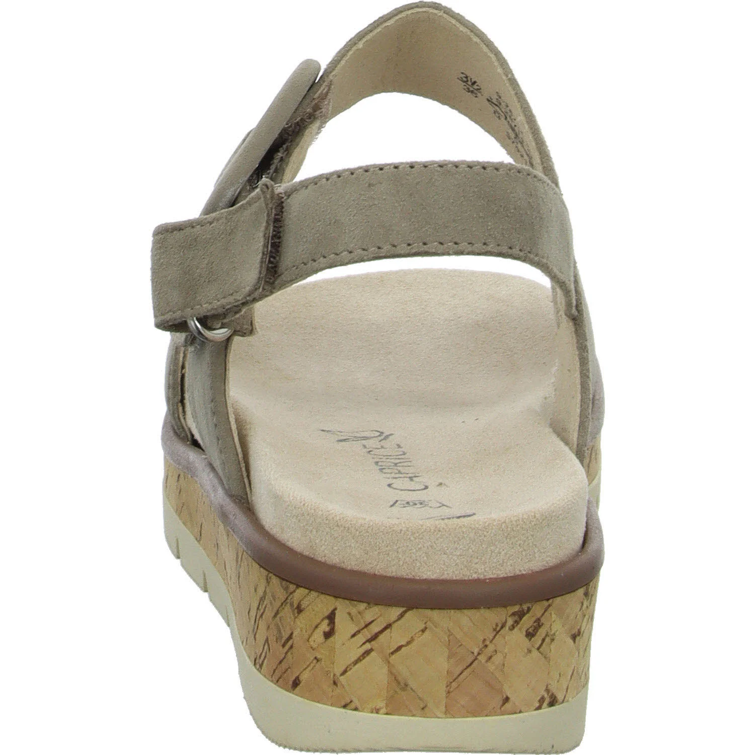 Caprice Damen Sandalen 9-28714-44-343 9-28714-44 taupe suede G (normal)