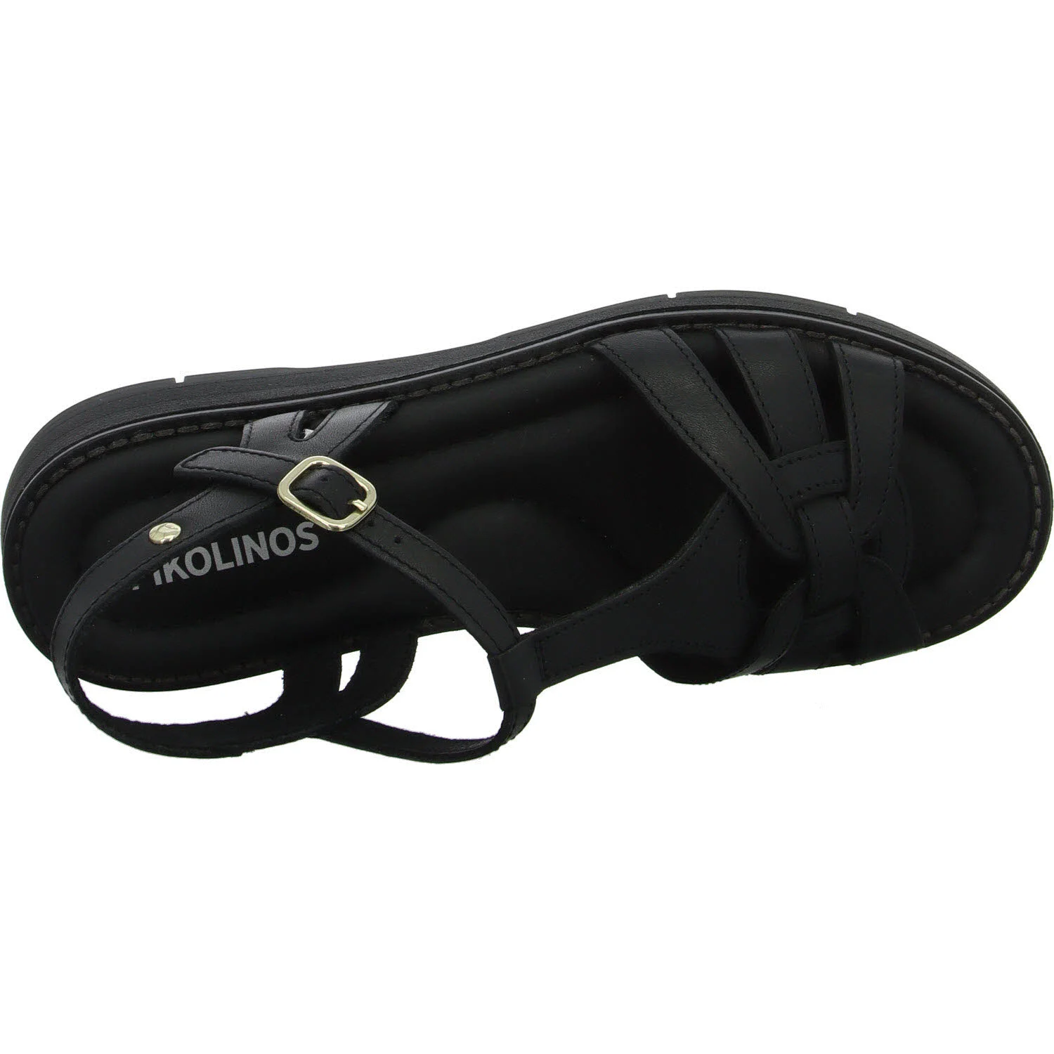 Pikolinos Damen Sandalen W9B-0789 000 Roquetas black normal