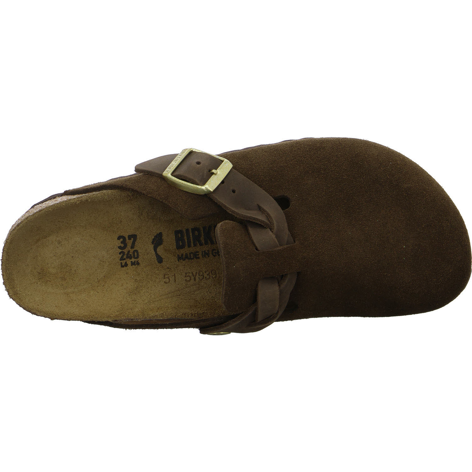 BIRKENSTOCK Clogs 1031716 Boston Braided carafe schmal