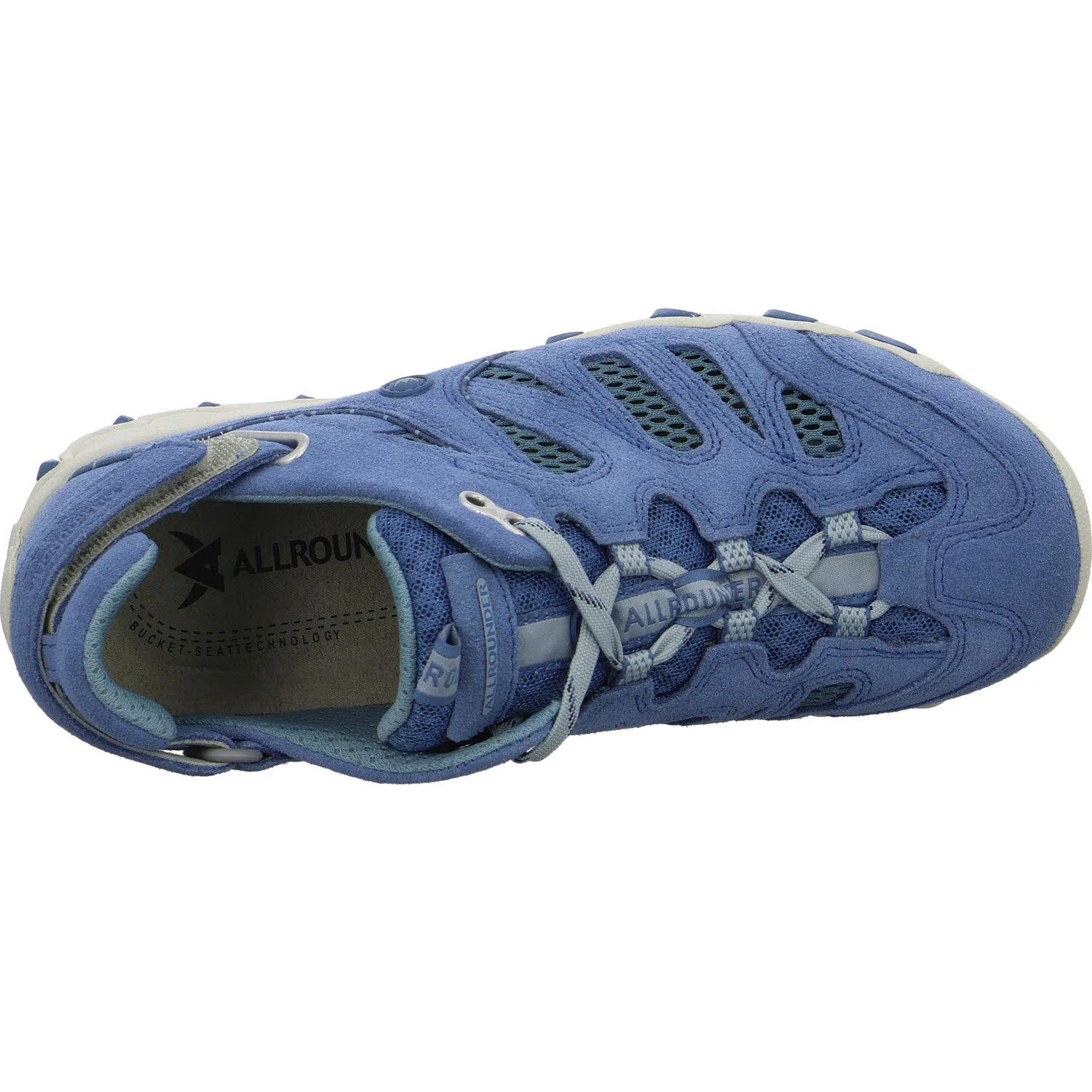 Allrounder by Mephisto Damen Schnürschuhe P2008631 Niwa new denim/jeans normal