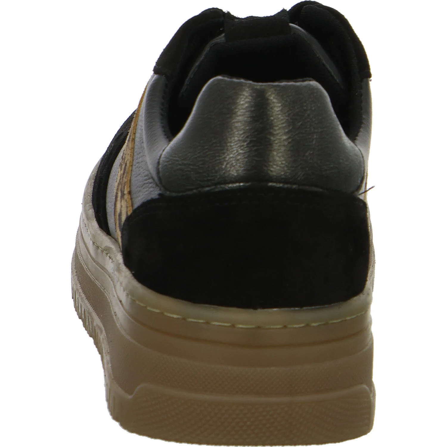 Tamaris Damen Schnürschuhe 1-23717-45/090 1-23717-45 black/leopard normal
