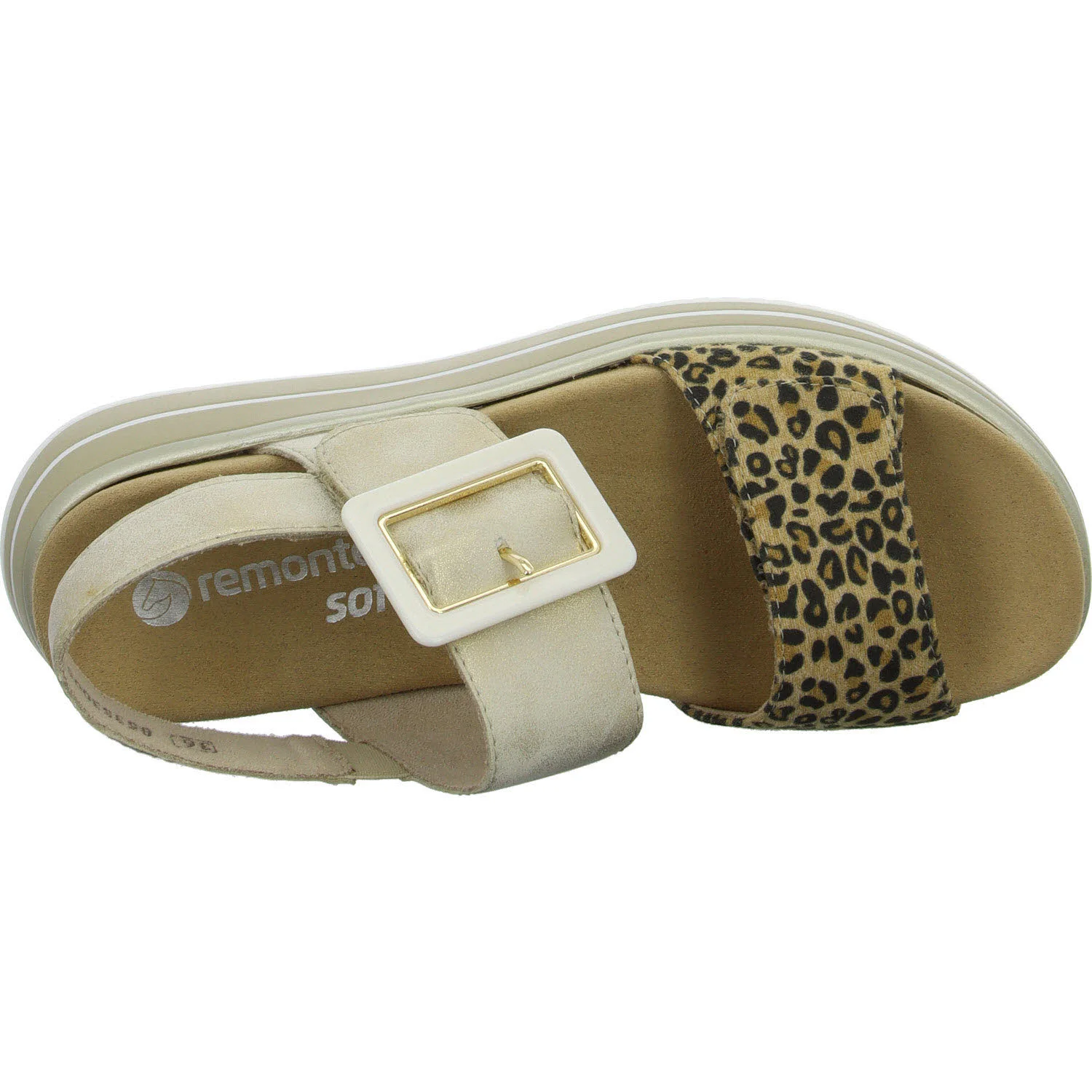 Element 8 von 8 (Bild) – Remonte Damen Sandalen D1J53-91 D1J53 leo-beige/muschel F 1/2 (normal)