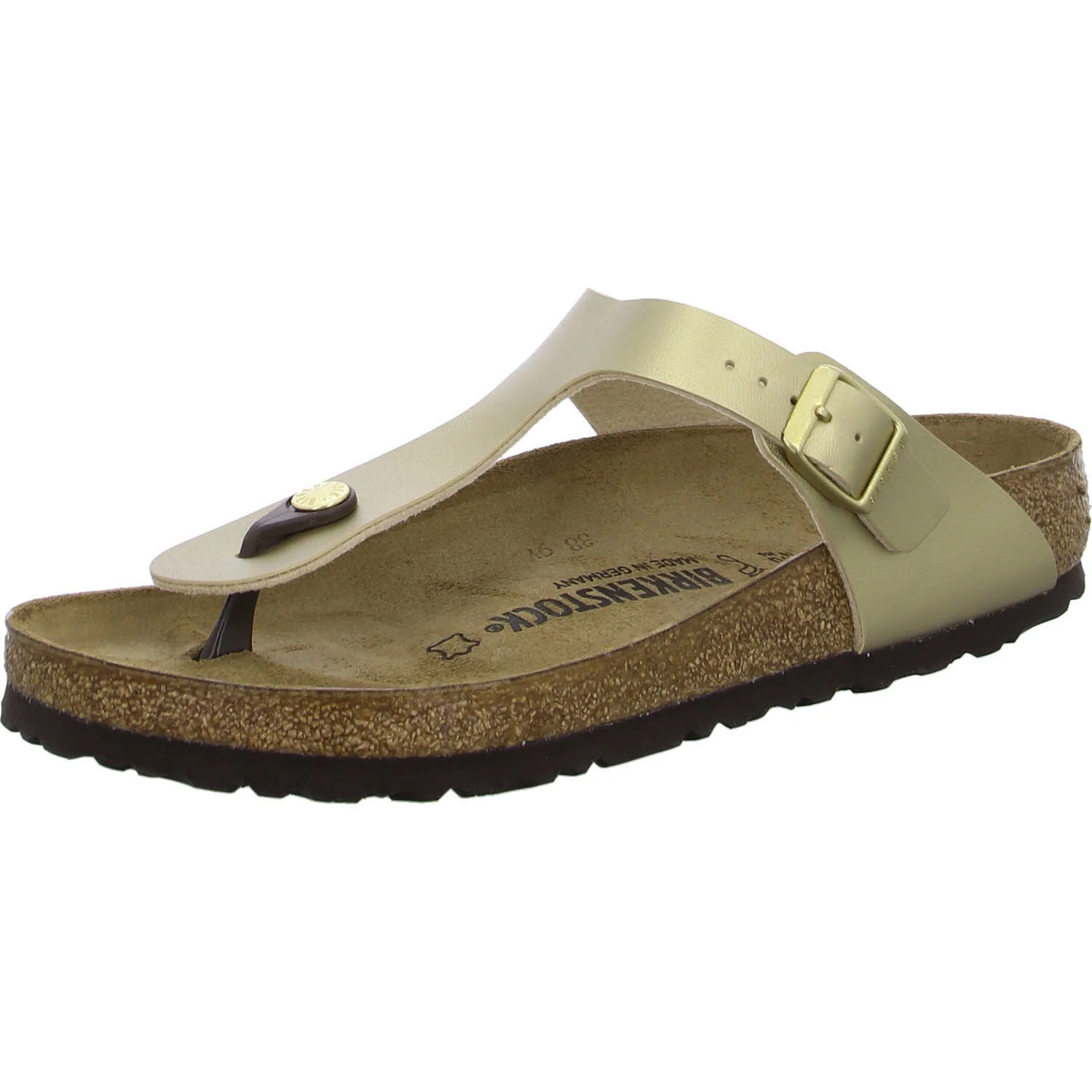 BIRKENSTOCK Pantoletten 1016108 Gizeh gold normal