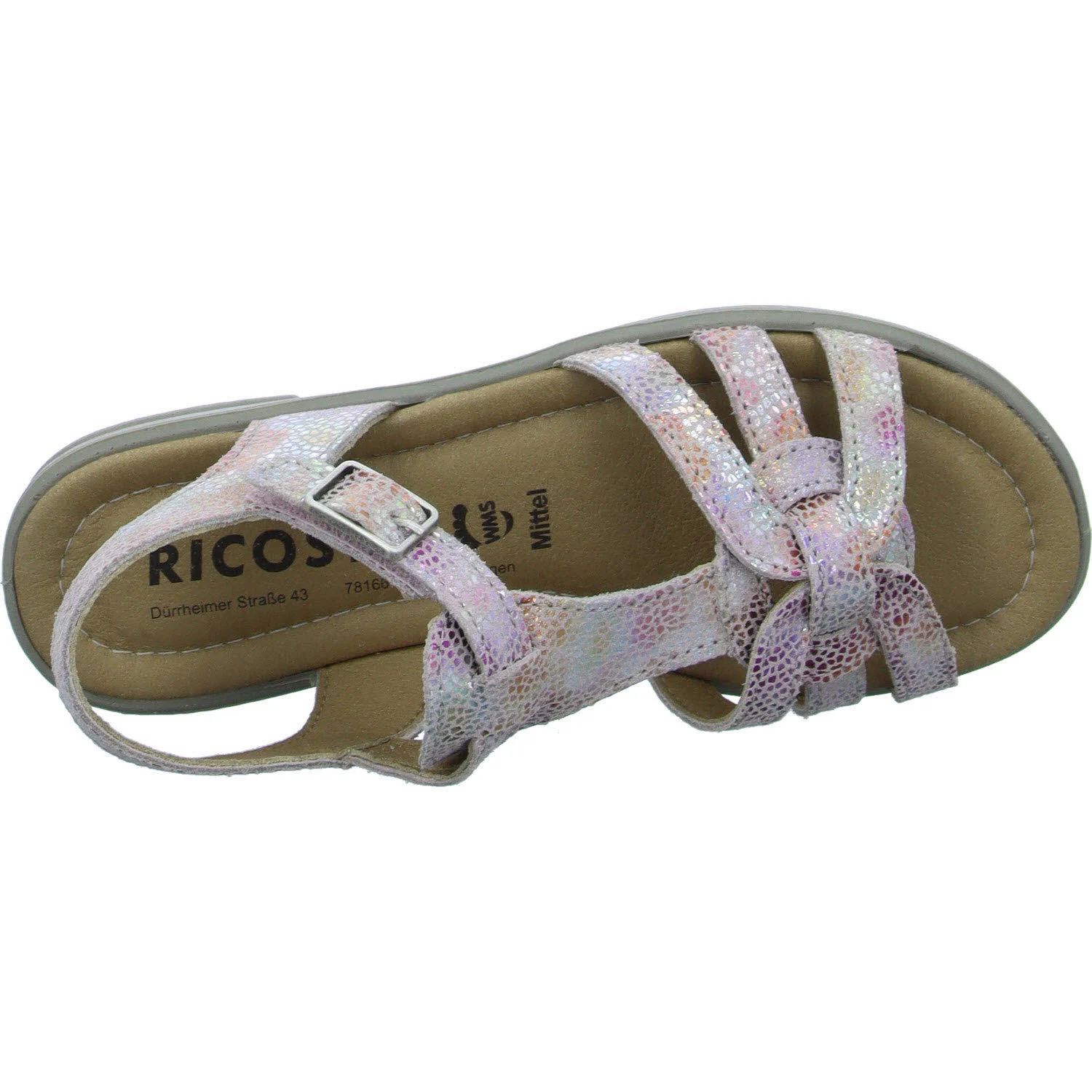 Element 8 von 8 (Bild) – Ricosta Kinder Sandalen 50 7000202/310 Birte rose WMS mittel
