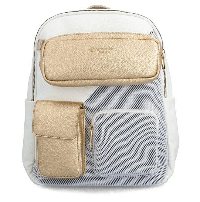 Remonte Rucksäcke Q0537-81 Q0537 weiss/weiss-nautic/gold