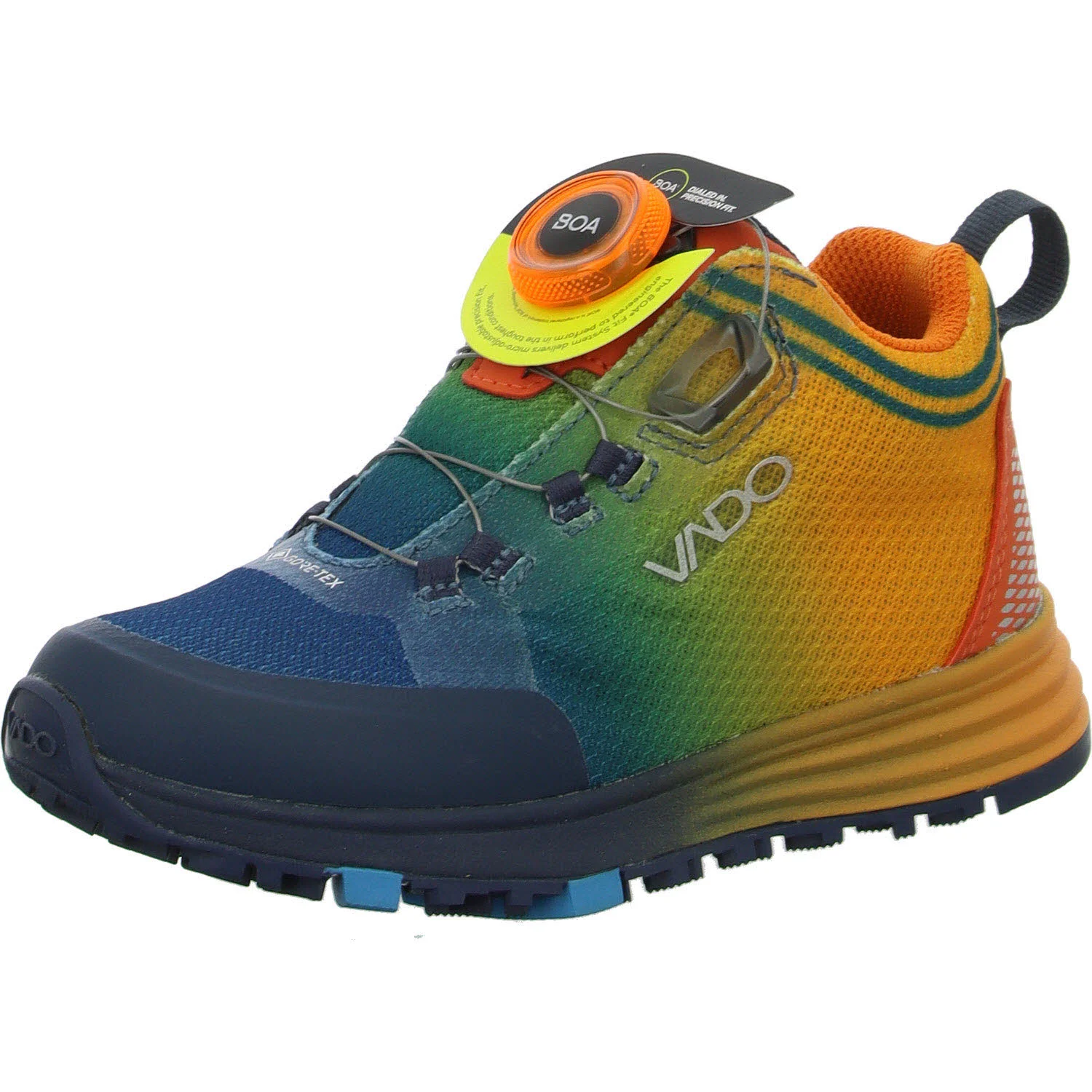 VADO Kinderschuh zum Schlupfen 13435-3401/911 FADE Mid BOA GTX parrot normal