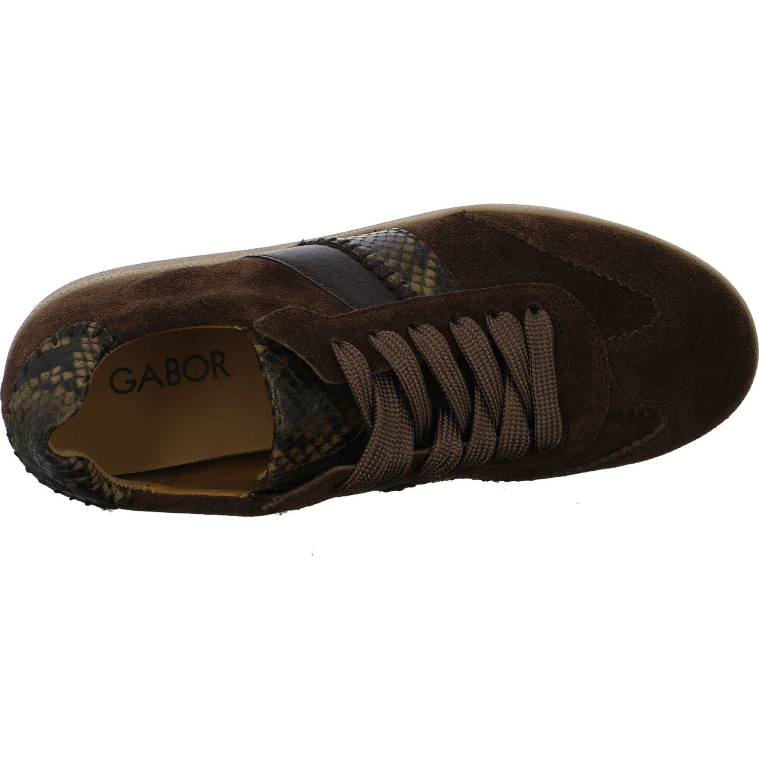 Gabor Damen Schnürschuhe 6011.02.004 6011.02 cacao normal