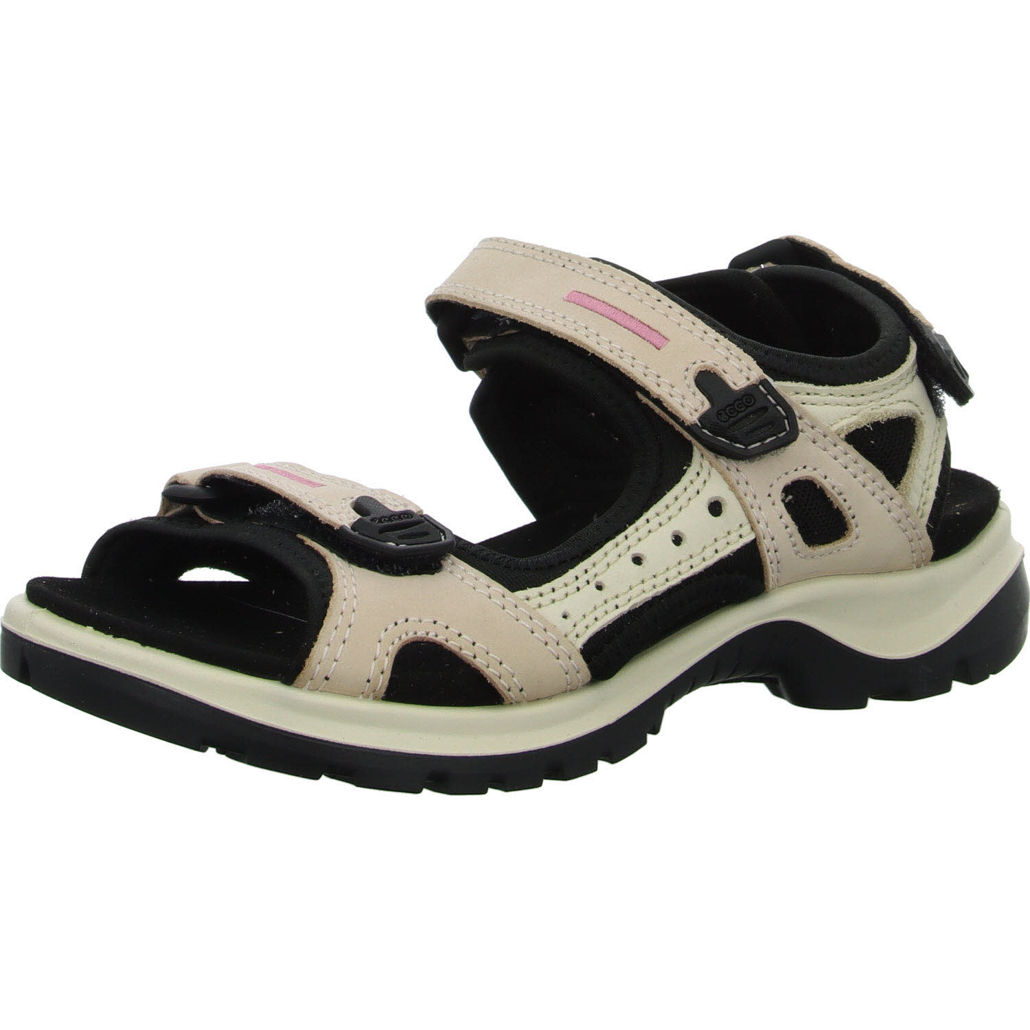 Element 2 von 8 (Bild) – Ecco Damen Sandalen 069563/61155 Offroad rose dust/limestone normal