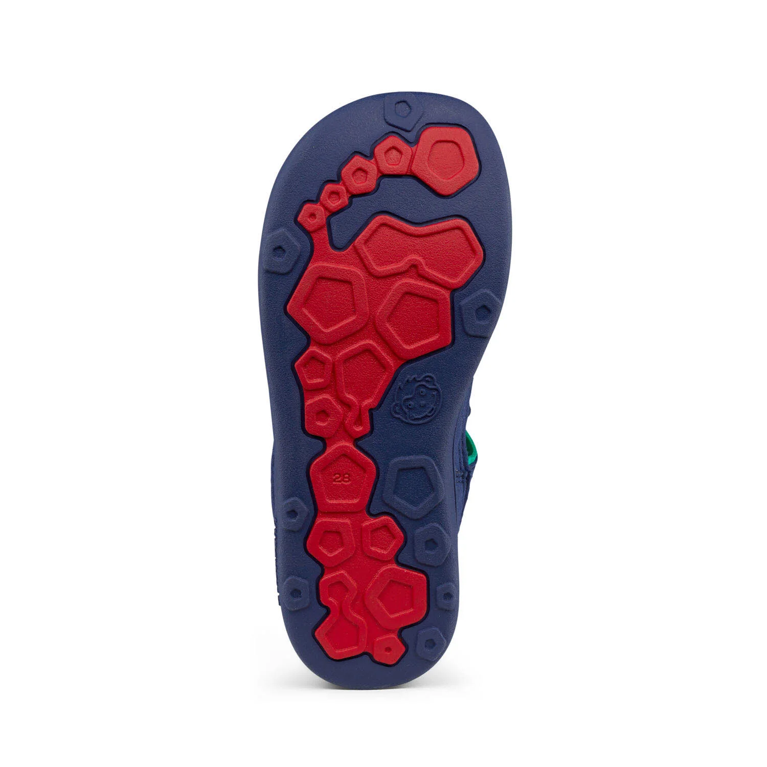 Affenzahn Kinder Sandalen 01158-30005 Sandale Vegan Breezy Oktopus blau normal
