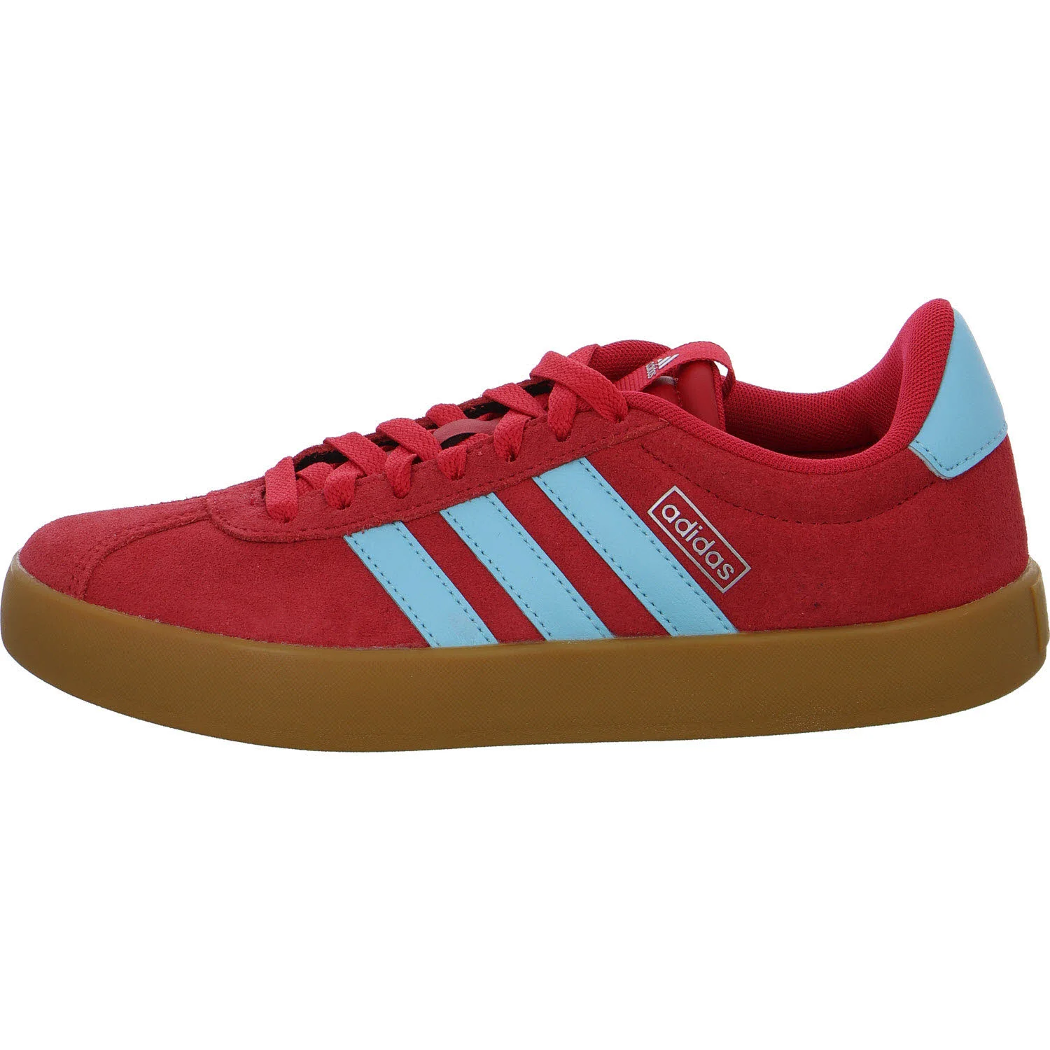 Adidas Damen Schnürschuhe KI2110/000 VL COURT 3.0 pure ruby/bliss blue/tech greygrey met normal