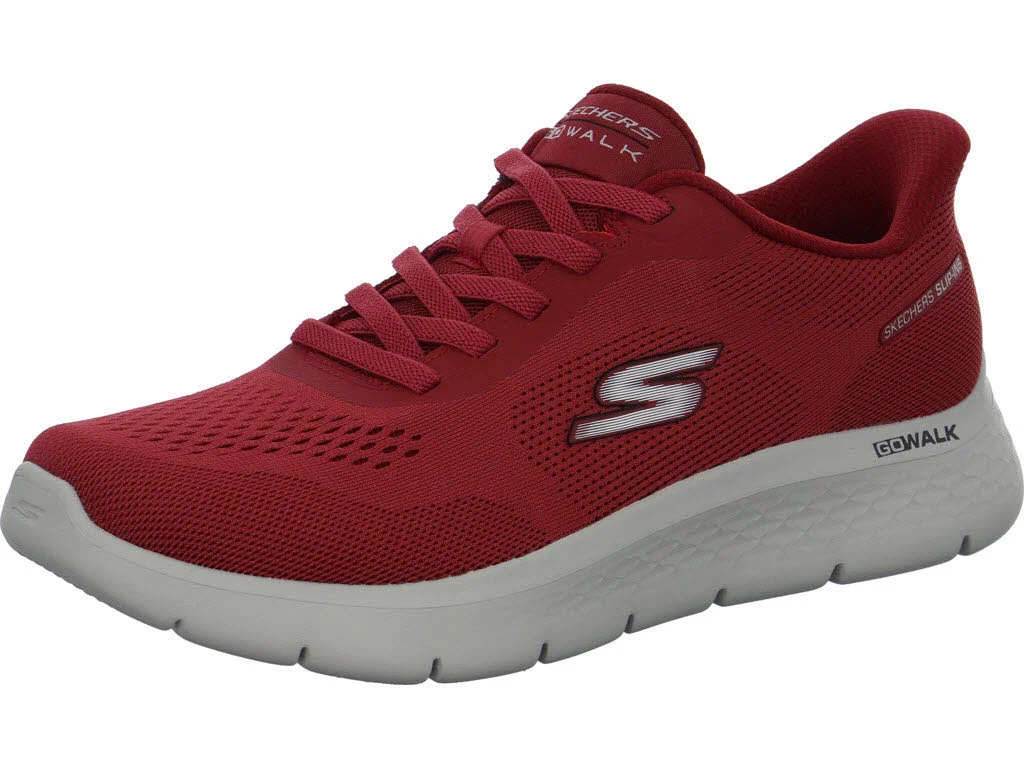 Skechers Herren Slipper 216924 RED GO WALK Flex - Master red normal