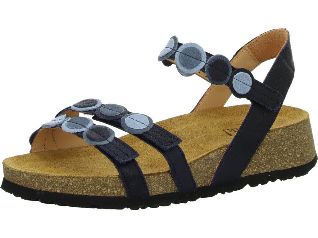 Think Damen Sandalen 3-000322-8020 KOAK navi/kombi F 1/2 (normal)