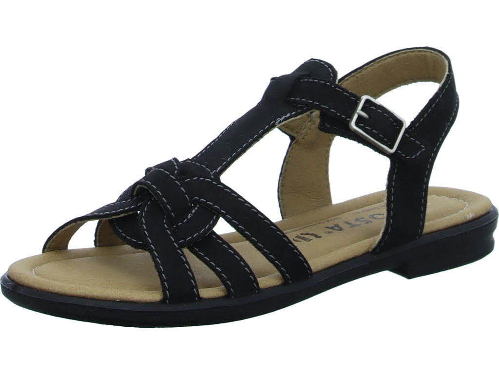 Ricosta Kinder Sandalen 50 7000202/090 Birte schwarz WMS mittel