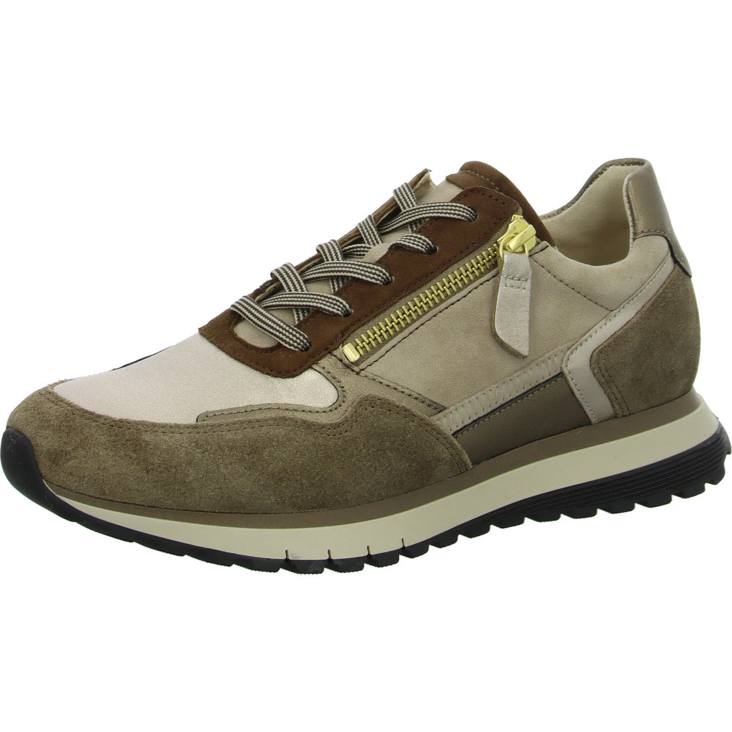 Element 2 von 8 (Bild) – Gabor Damen Schnürschuhe 76.378.82 76.378 puder/farro/cacao H (weit)