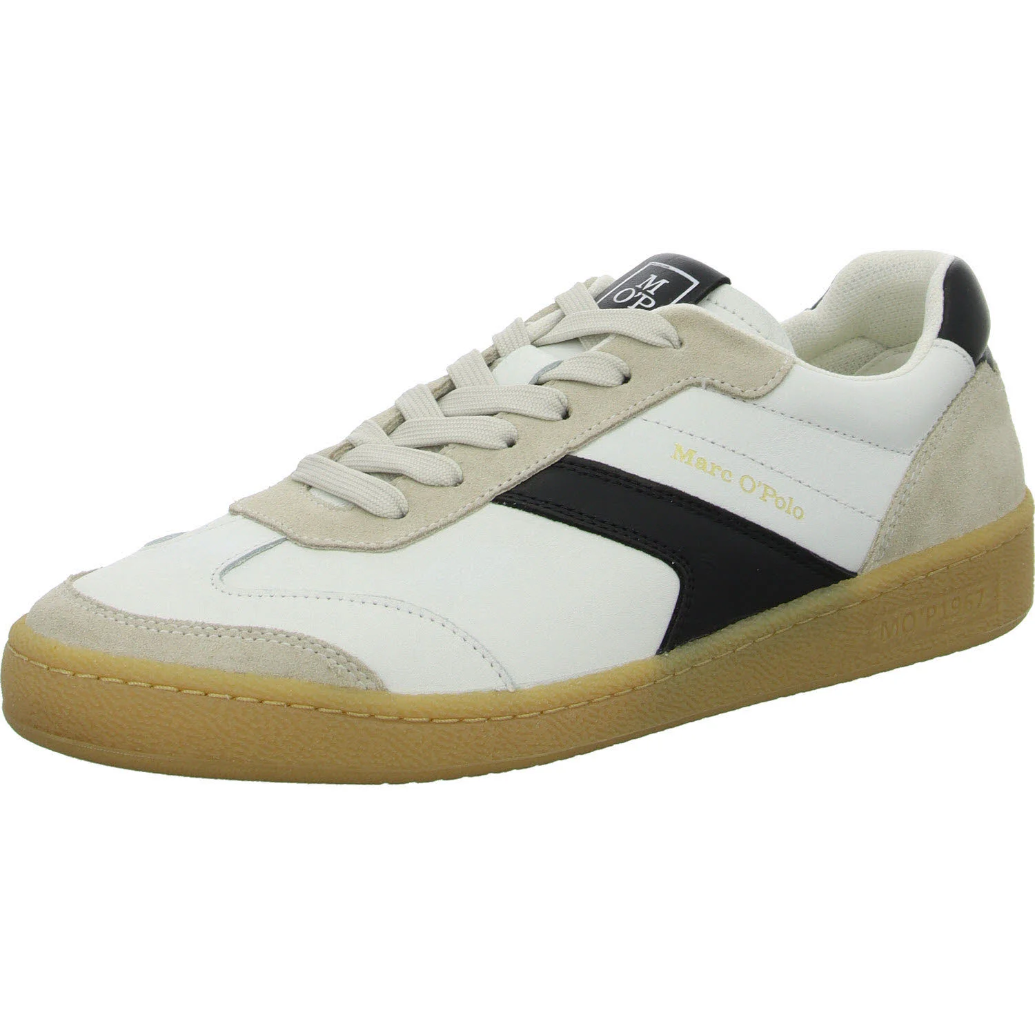 Element 2 von 8 (Bild) – Marc O'Polo Herren Schnürschuhe 501 26263501100 127 50126263501100 white/black normal