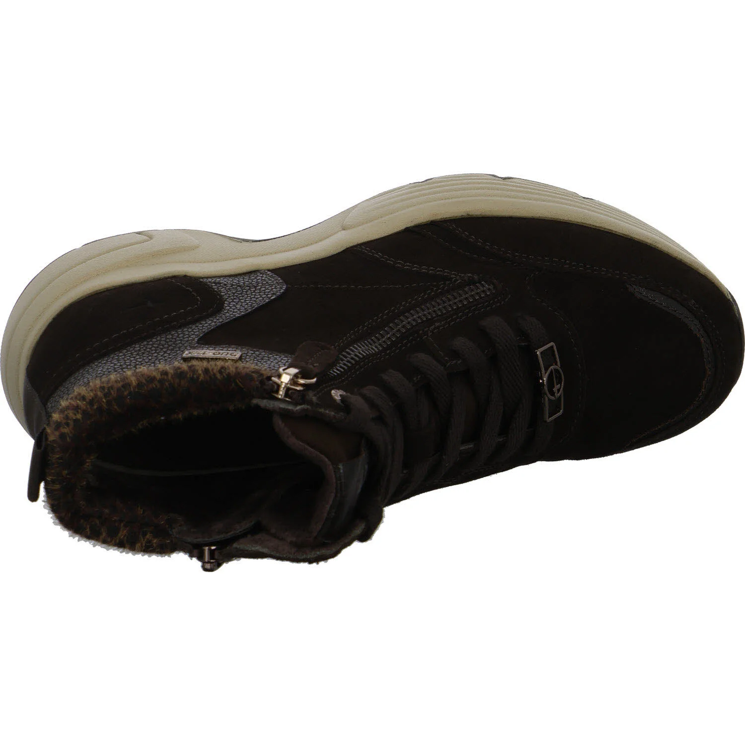Element 8 von 8 (Bild) – Tamaris Comfort Damen Schnürstiefel 8-86201-47/394 8-86201-47 mocca comb weit