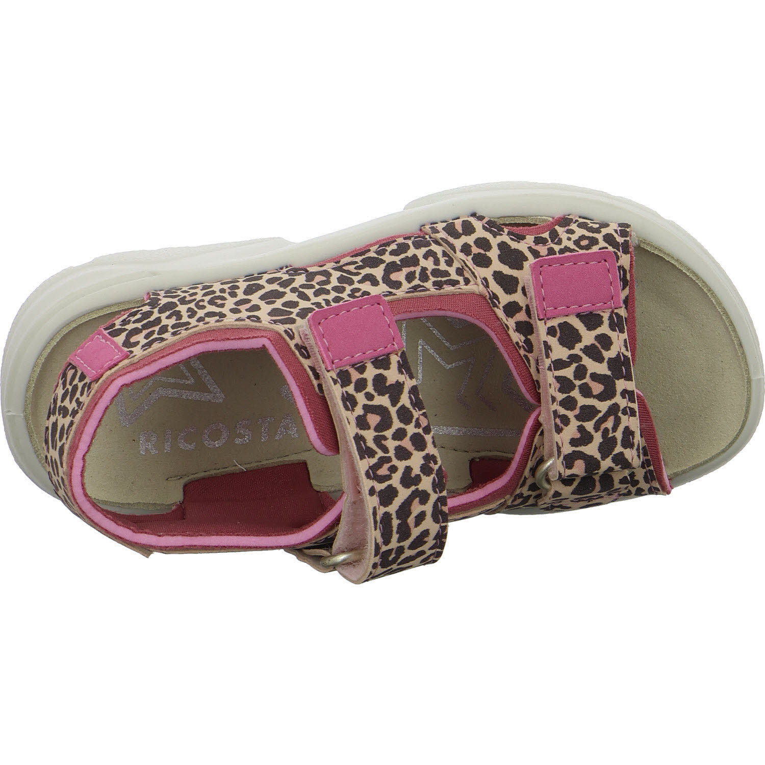 Ricosta Kinder Sandalen 50 6701200/310 Caro soft/mallow WMS mittel