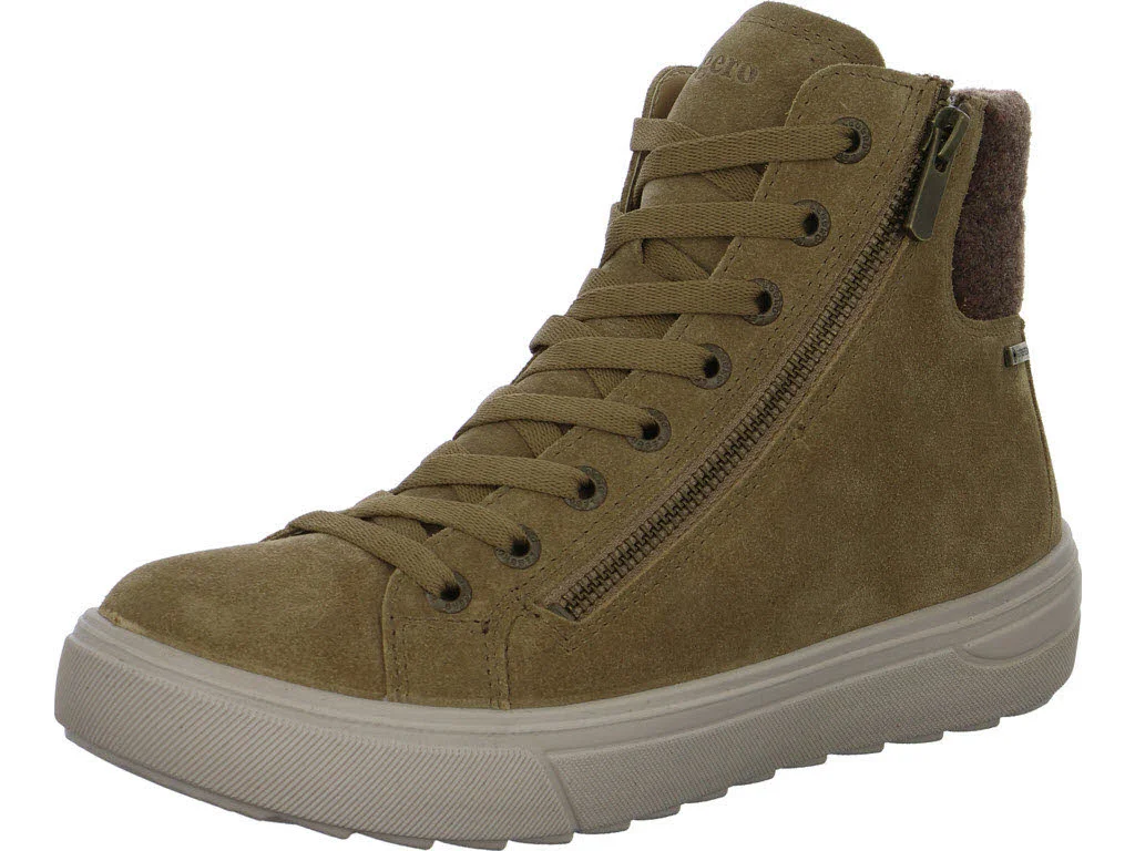Legero Damen Schnürstiefel warm 2-000476-4400 Milena palude (beige) H (weit)