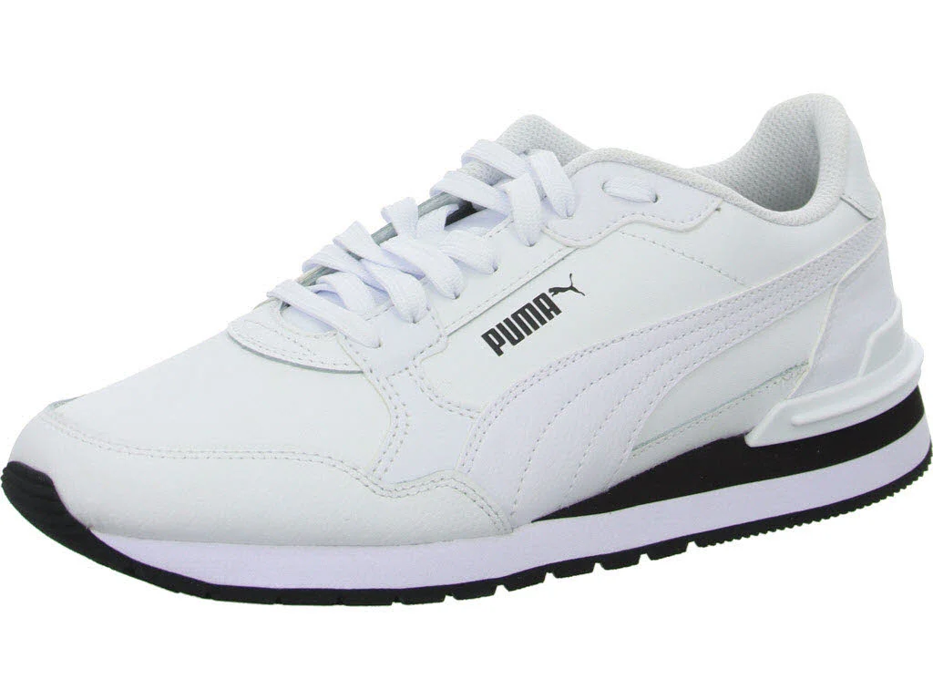 Puma Herren Schnürschuhe 399068/007 ST RUNNER V4 L PUMA WHITE-PUMA BLAC normal